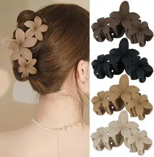 Ondder Large Matte Claw Hair Clips for Women - 4.5 Inch Non-Slip Strong Hold Clips for Thick Hair, Hair Accessories Ondder Large Matte Claw Hair Clips for Women - 4.5 Inch Non-Slip Strong Hold Clips for Thick Hair, Hair Accessories