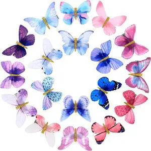 Boao 18 Pieces Glitter Butterfly Hair Clips Fresh Styles | Y2k Colorful Hair Accessories for Teens Women, Cute 90s Hair Barrettes, Festivals and Everyday Styling Boao 18 Pieces Glitter Butterfly Hair Clips Fresh Styles | Y2k Colorful Hair Accessories for Teens Women, Cute 90s Hair Barrettes, Festivals and Everyday Styling