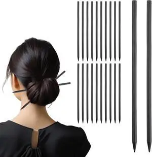22 Pack Chopsticks for Hair Bun Chinese Hair Sticks, Black Wood Hair Sticks Chopsticks, Pencil Long Hairpins Hair Clips for Hairstyles Decorative Accessories for Women Girls 22 Pack Chopsticks for Hair Bun Chinese Hair Sticks, Black Wood Hair Sticks Chopsticks, Pencil Long Hairpins Hair Clips for Hairstyles Decorative Accessories for Women Girls