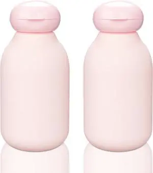 Squeeze Bottle with Flip Cap 3.4 oz Travel Bottles for Toiletries | 2 Pack 100ml TSA Approved, Leak Proof, Shampoo and Conditioner Bottles, Refillable Plastic Travel Size Bottles, Pink Squeeze Bottle with Flip Cap 3.4 oz Travel Bottles for Toiletries | 2 Pack 100ml TSA Approved, Leak Proof, Shampoo and Conditioner Bottles, Refillable Plastic Travel Size Bottles, Pink