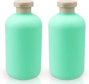 Shampoo and Conditioner Bottles 16.9oz 2 Pack Travel Bottles for Toiletries Shampoo and Conditioner Bottles 16.9oz 2 Pack Travel Bottles for Toiletries