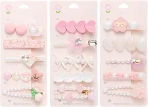 3 pack Hair Clips for Girl and Women 2.36 inch Fashion Hair Clips Set Pearl Acrylic Resin Hair Accessories for Thick Hair 3 pack Hair Clips for Girl and Women 2.36 inch Fashion Hair Clips Set Pearl Acrylic Resin Hair Accessories for Thick Hair