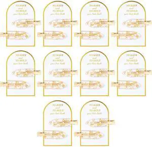 Aileam 20PCS Bridesmaid Hair Clips, Creaseless Glitter Hair Clips for Bride Women Girls, Perfect Bridal Hairstyle Accessories Aileam 20PCS Bridesmaid Hair Clips, Creaseless Glitter Hair Clips for Bride Women Girls, Perfect Bridal Hairstyle Accessories