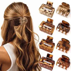 8 PCS Small Hair Clips for Women Girls, Square Medium Hair Claw Clips | Cute Leopard Print Jaw Clips for Thin Fine Hair Half Up Styling, Strong Hold Non slip Hair Accessories for Gifts, Tortoise 8 PCS Small Hair Clips for Women Girls, Square Medium Hair Claw Clips | Cute Leopard Print Jaw Clips for Thin Fine Hair Half Up Styling, Strong Hold Non slip Hair Accessories for Gifts, Tortoise