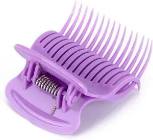 Tbestmax 24 Hot Roller Clips for Hair Curler Claw Clip Replacement Hair Section Styling for Women Girls Purple Tbestmax 24 Hot Roller Clips for Hair Curler Claw Clip Replacement Hair Section Styling for Women Girls Purple