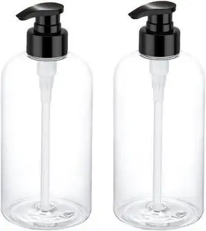 Bynccea Pump Bottle 16 oz/500 ml Empty Shampoo Pump Bottles Dispenser Portable Pump Plastic Bottles for Shampoo and Conditioner Liquid Bynccea Pump Bottle 16 oz/500 ml Empty Shampoo Pump Bottles Dispenser Portable Pump Plastic Bottles for Shampoo and Conditioner Liquid