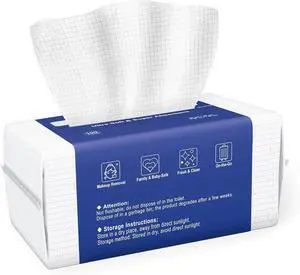 Ourmed Life Face Towels Disposable, Ultra Soft & Absorbent, 100 Count | Lint-Free, Sensitive Skin Friendly, Biodegradable, Skincare, Makeup Remover Dry Wipes, Facial Towels for Women Cleansing Ourmed Life Face Towels Disposable, Ultra Soft & Absorbent, 100 Count | Lint-Free, Sensitive Skin Friendly, Biodegradable, Skincare, Makeup Remover Dry Wipes, Facial Towels for Women Cleansing