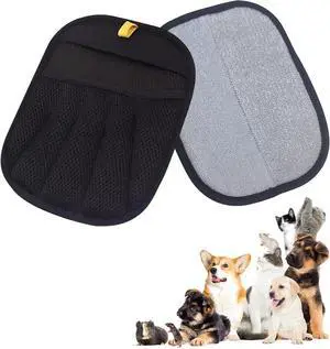 Upgraded Electrostatic Pet Hair Removal Glove for Cats & Dogs - Thickened Reusable & Washable Magic Brush, Pet Hair Remover Glove Tool for Clothes, Couch, Carpet, Furniture & Car Seat Upgraded Electrostatic Pet Hair Removal Glove for Cats & Dogs - Thickened Reusable & Washable Magic Brush, Pet Hair Remover Glove Tool for Clothes, Couch, Carpet, Furniture & Car Seat