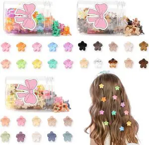 150 pcs Mini Flower Hair Clips Colorful Small Hair Clips | Mini Claw Clips Cute Hair Accessories for Women Girls Kids Teens 150 pcs Mini Flower Hair Clips Colorful Small Hair Clips | Mini Claw Clips Cute Hair Accessories for Women Girls Kids Teens