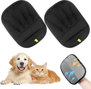 Pet Hair Removal Glove, Electrostatic Pet Hair Removal Gloves, Upgrade Efficient Grooming Gloves for Pet Hair, Clothing, Couch, Furniture, Carpet, Car Seat-2PCS Pet Hair Removal Glove, Electrostatic Pet Hair Removal Gloves, Upgrade Efficient Grooming Gloves for Pet Hair, Clothing, Couch, Furniture, Carpet, Car Seat-2PCS