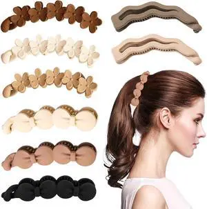 8 Pcs Bow Banana Clips Flower Banana Hair Clip Wavy Shape Large Claw Clips Matte Strong Hold Ponytail Holder Barrettes Styling Accessories for Women Girls Thick Thin Hair 8 Pcs Bow Banana Clips Flower Banana Hair Clip Wavy Shape Large Claw Clips Matte Strong Hold Ponytail Holder Barrettes Styling Accessories for Women Girls Thick Thin Hair
