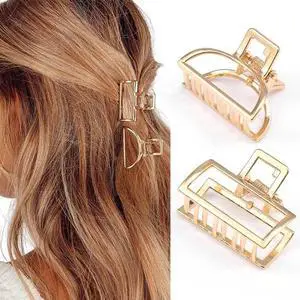 Brinie Hair Claw Gold Hair Clips Mini Non Slip Claw Clips Hair Accessories Daily Party Gift for Women and Girls (2 PCS) Brinie Hair Claw Gold Hair Clips Mini Non Slip Claw Clips Hair Accessories Daily Party Gift for Women and Girls (2 PCS)