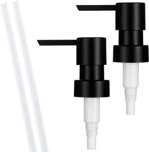 2 Pack Soap Dispenser Pump Replacement Top Dispenser Pumps Refill Dispensers Hand Soap Dispensers Jar Pump Lid for Lotion Glass Mouth Bottles, Black 2 Pack Soap Dispenser Pump Replacement Top Dispenser Pumps Refill Dispensers Hand Soap Dispensers Jar Pump Lid for Lotion Glass Mouth Bottles, Black