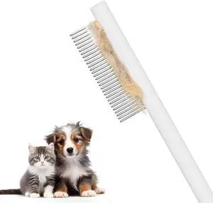Cat comb dog comb, Pet Comb for Grooming Logh Haired Dog and Cat Comb, Removes and Prevents Matted Fur Brush, Stainless Steel Teeth Grooming Comb for Pet Cleaning Styling Hair Cat comb dog comb, Pet Comb for Grooming Logh Haired Dog and Cat Comb, Removes and Prevents Matted Fur Brush, Stainless Steel Teeth Grooming Comb for Pet Cleaning Styling Hair