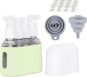Bpluma Travel Bottles, Leak Proof Containers For Toiletries TSA Approved Airplane Accessories Kits For Liquid With Labels | For Toiletries TSA Approved Airplane Accessories Kits For Liquid With Labels Bpluma Travel Bottles, Leak Proof Containers For Toiletries TSA Approved Airplane Accessories Kits For Liquid With Labels | For Toiletries TSA Approved Airplane Accessories Kits For Liquid With Labels