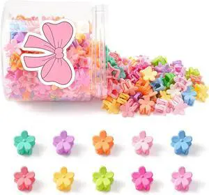 150 pcs Colorful Mini Flower Hair Clips Small Claw Clips Cute Hair Clips for Girls Hair Accessories for Women Girls Toddler 150 pcs Colorful Mini Flower Hair Clips Small Claw Clips Cute Hair Clips for Girls Hair Accessories for Women Girls Toddler