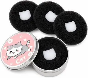 Ideal Swan 4 Pack Color Removal Cleaner Sponge, Makeup Brush Cleaner Set | 4 color removal sponges, Quickly Clean Makeup Brushes Powder Eliminating Drying Time, Switch Eyeshadow Colored Immediately Ideal Swan 4 Pack Color Removal Cleaner Sponge, Makeup Brush Cleaner Set | 4 color removal sponges, Quickly Clean Makeup Brushes Powder Eliminating Drying Time, Switch Eyeshadow Colored Immediately