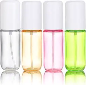 Small Spray Bottles 4Pack 40ml Fine Mist TSA Travel Size Toiletries | 1.35oz Empty Mini Spray Bottles Refillable Plastic Travel Bottle Set for Hair, Face Toner, Plants, Cleaning Small Spray Bottles 4Pack 40ml Fine Mist TSA Travel Size Toiletries | 1.35oz Empty Mini Spray Bottles Refillable Plastic Travel Bottle Set for Hair, Face Toner, Plants, Cleaning