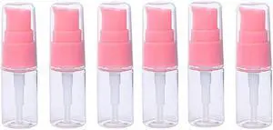 ericotry 6 Pack Empty 10ml Plastic Pump Bottles Cream Shampoo Lotion Pump Bottle Refillable Sample Travel Bottles Toiletries Liquid Container Jar Pot Vial for Cosmetic Make-up (Transparent) ericotry 6 Pack Empty 10ml Plastic Pump Bottles Cream Shampoo Lotion Pump Bottle Refillable Sample Travel Bottles Toiletries Liquid Container Jar Pot Vial for Cosmetic Make-up (Transparent)