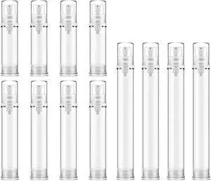 12PCS Airless Pump Bottles Travel Set, Mini Size Lotion Foundation Travel Container (5ml 10ml 15ml) 12PCS Airless Pump Bottles Travel Set, Mini Size Lotion Foundation Travel Container (5ml 10ml 15ml)