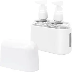 Skycase Travel Bottles - Leak Proof Refillable TSA Approved Travel Size Toiletries, 2 in 1 Liquid Bottles Containers with Labels and Funnel Airplane Accessories Kits for Lotion Liquid (Grey) Skycase Travel Bottles - Leak Proof Refillable TSA Approved Travel Size Toiletries, 2 in 1 Liquid Bottles Containers with Labels and Funnel Airplane Accessories Kits for Lotion Liquid (Grey)