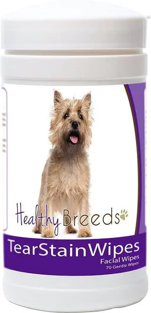 Healthy Breeds Cairn Terrier Tear Stain Wipes 70 Count Healthy Breeds Cairn Terrier Tear Stain Wipes 70 Count