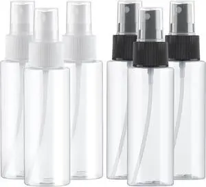 Small Spray Bottles 6Pack 2.7oz Plastic Travel Bottle Set for Hair | Fine Mist Empty Squirt Bottles Leakproof TSA Approved Refillable Liquid Containers for Face Toner Cosmetics Cleaning Plants Small Spray Bottles 6Pack 2.7oz Plastic Travel Bottle Set for Hair | Fine Mist Empty Squirt Bottles Leakproof TSA Approved Refillable Liquid Containers for Face Toner Cosmetics Cleaning Plants