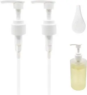 2-Pack Pump Head Designed for OUAI 10 FL OZ Bottles | Compatible with OUAI Shampoo & Conditioner Bottles Set | Body Wash Bottle 2-Pack Pump Head Designed for OUAI 10 FL OZ Bottles | Compatible with OUAI Shampoo & Conditioner Bottles Set | Body Wash Bottle