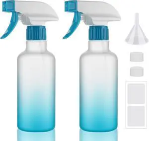 12oz/350ml Plastic Spray Bottles 2 Pack, Adjustable Mist Stream | Heavy Duty refillable spray containers for plant care, hair mist and household cleaning 12oz/350ml Plastic Spray Bottles 2 Pack, Adjustable Mist Stream | Heavy Duty refillable spray containers for plant care, hair mist and household cleaning