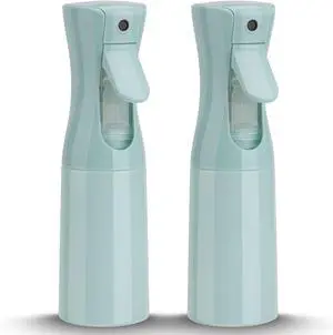 Spray Bottle for Hair (6.8OZ /200ML) Continuous Ultra Fine Mist Sprayer for Hair, Salons, Barber, Plants, Skin Care, Cleaning 2 Pack Blue Spray Bottle for Hair (6.8OZ /200ML) Continuous Ultra Fine Mist Sprayer for Hair, Salons, Barber, Plants, Skin Care, Cleaning 2 Pack Blue