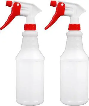 2 Pack 17oz/500ml Plastic Heavy Duty Spray Bottles with Adjustable Nozzle, Empty Industrial Bottles for Cleaning Solutions, Hair Spray and Watering Plants 2 Pack 17oz/500ml Plastic Heavy Duty Spray Bottles with Adjustable Nozzle, Empty Industrial Bottles for Cleaning Solutions, Hair Spray and Watering Plants
