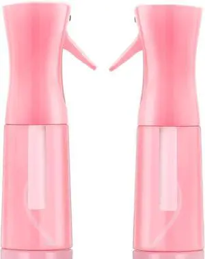 Two-pack Spray Bottles, Fine Mist Refillable Spray Water Bottles, All-Season Continuous Spray Bottles for Hair, Skin Care, Gardening, Pet Bathing, Travel, Cleaning & Home Use Two-pack Spray Bottles, Fine Mist Refillable Spray Water Bottles, All-Season Continuous Spray Bottles for Hair, Skin Care, Gardening, Pet Bathing, Travel, Cleaning & Home Use