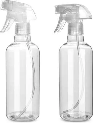 Plastic Spray Bottles, 16.9oz/2Pack,Adjustable Spray Bottles for Cleaning, Empty Spray Bottle For Hair, Plants, Pet, Vinegar, Cooking,Cleaning Solutions (2) Plastic Spray Bottles, 16.9oz/2Pack,Adjustable Spray Bottles for Cleaning, Empty Spray Bottle For Hair, Plants, Pet, Vinegar, Cooking,Cleaning Solutions (2)