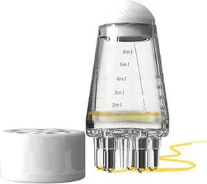 Hair Applicator Bottle with Ball Root Comb & Scale, 6ml Scalp Massager for Oils & Serums, Travel-Friendly Precision Tool for Hair Growth and Even Distribution Hair Applicator Bottle with Ball Root Comb & Scale, 6ml Scalp Massager for Oils & Serums, Travel-Friendly Precision Tool for Hair Growth and Even Distribution