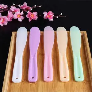 6Pcs Large Plastic Cosmetic Spatula Candy Color Reusable Cosmetic Mask Mixing Spoon Scoops Spatulas Stick Applicator Beauty Spa Makeup Tools for Facial Skin Care DIY Mask Mixing and Sampling Tool, 6Pcs Large Plastic Cosmetic Spatula Candy Color Reusable Cosmetic Mask Mixing Spoon Scoops Spatulas Stick Applicator Beauty Spa Makeup Tools for Facial Skin Care DIY Mask Mixing and Sampling Tool,