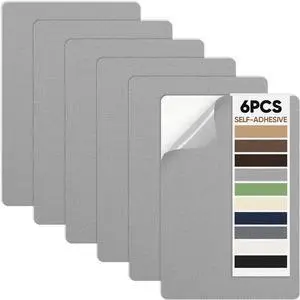 Canvas Patch 5.5 x 8 Inches 6Pcs Self-Adhesive Waterproof Canvas Patch Kit for Repairing Tents,Sofas,Boat Covers,Camping Chair,Awnings,Car Seats.(Gray) Canvas Patch 5.5 x 8 Inches 6Pcs Self-Adhesive Waterproof Canvas Patch Kit for Repairing Tents,Sofas,Boat Covers,Camping Chair,Awnings,Car Seats.(Gray)
