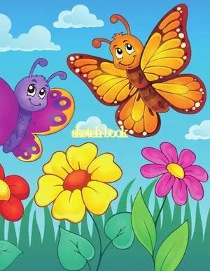 Sketch Book For Kids: A4 size drawing notebook 100 pages of blank white sheets and lined "one by one with a" beautiful cover | Large A4 drawing book for children Sketch Book For Kids: A4 size drawing notebook 100 pages of blank white sheets and lined "one by one with a" beautiful cover | Large A4 drawing book for children