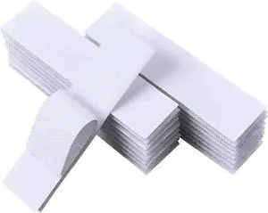 20 Sets Hook and Loop Strips with Adhesive - 1x4 Inch - Strong Back Adhesive Fasteners Tape for Home or Office Use Replaces Holes and Screws, White 20 Sets Hook and Loop Strips with Adhesive - 1x4 Inch - Strong Back Adhesive Fasteners Tape for Home or Office Use Replaces Holes and Screws, White