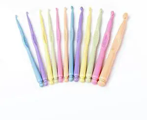 12 PCS Crochet Hooks Set, 2.0-10mm Ergonomic Crochet Needles with Comfort Grip, DIY Yarn Crafting Kit for Beginners & Advanced Users for Socks, Scarves, Hats, Blankets 12 PCS Crochet Hooks Set, 2.0-10mm Ergonomic Crochet Needles with Comfort Grip, DIY Yarn Crafting Kit for Beginners & Advanced Users for Socks, Scarves, Hats, Blankets