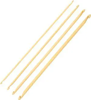 Tunisian Crochet Hooks, Double Ended Long Hooks for Knitting, 9.4 Inch Length, 4-Piece Set with 3mm, 4mm, 5mm, 6mm Sizes Tunisian Crochet Hooks, Double Ended Long Hooks for Knitting, 9.4 Inch Length, 4-Piece Set with 3mm, 4mm, 5mm, 6mm Sizes