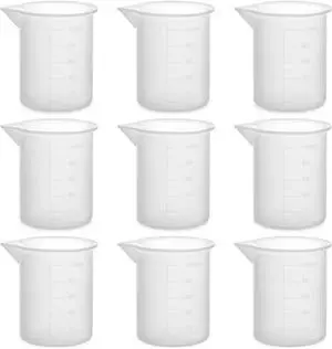 Gartful 100ml Resin Measuring Cups, 9PCS 3 oz Graduated Silicone Resin Mixing Cups, Reusable Stir and Pour Tools for Epoxy Resin, Jewelry Casting Moulds, Acrylic Paint Pouring, Cup Making Gartful 100ml Resin Measuring Cups, 9PCS 3 oz Graduated Silicone Resin Mixing Cups, Reusable Stir and Pour Tools for Epoxy Resin, Jewelry Casting Moulds, Acrylic Paint Pouring, Cup Making