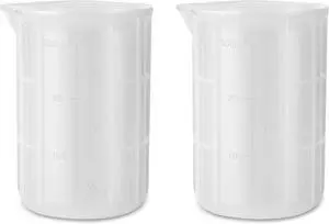 Gartful 300ml Large Silicone Measuring Cups, 10 oz Epoxy Resin Mixing Cups, Jewelry Casting Molds, Acrylic Paint Pouring, Cup Making, Nonstick Reusable, Set of 2 Gartful 300ml Large Silicone Measuring Cups, 10 oz Epoxy Resin Mixing Cups, Jewelry Casting Molds, Acrylic Paint Pouring, Cup Making, Nonstick Reusable, Set of 2