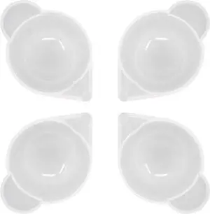 Honbay 4PCS DIY Epoxy Resin Tool Mini Silicone Mixing Cups Dispensing Cup Measuring Cup for Resin Honbay 4PCS DIY Epoxy Resin Tool Mini Silicone Mixing Cups Dispensing Cup Measuring Cup for Resin