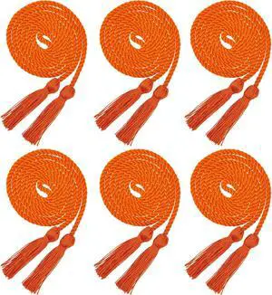 6 Pieces Graduation Honor Cords Tassels Honor Cords with Tassel for Graduation Students 6 Pieces Graduation Honor Cords Tassels Honor Cords with Tassel for Graduation Students