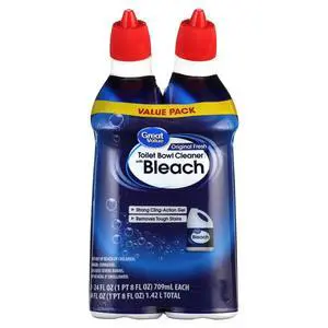 Great Value 2Pack 24oz Toilet Bowl Cleaner, Fresh Scent ClingAction Gel, HeavyDuty Stain Remover for Bathroom Toilet Maintenance Great Value 2Pack 24oz Toilet Bowl Cleaner, Fresh Scent ClingAction Gel, HeavyDuty Stain Remover for Bathroom Toilet Maintenance