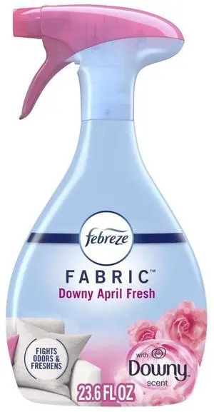 Febreze 23.6oz Fabric Spray Air Freshener, Downy April Fresh Fragrance, Neutralizes Odors for Upholstery, Stuffed Toys and Household Soft Surfaces Febreze 23.6oz Fabric Spray Air Freshener, Downy April Fresh Fragrance, Neutralizes Odors for Upholstery, Stuffed Toys and Household Soft Surfaces