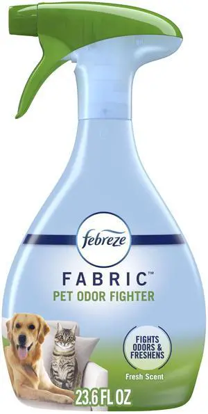 Febreze 23.6oz Pet OdorFighting Fabric Spray, Eliminates Embedded Odors, Light Fresh Scent for Household SoftSurface Refreshment Febreze 23.6oz Pet OdorFighting Fabric Spray, Eliminates Embedded Odors, Light Fresh Scent for Household SoftSurface Refreshment