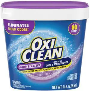 OxiClean Odor Blasters Versatile Odor and Laundry Stain Remover Powder, 5 lb OxiClean Odor Blasters Versatile Odor and Laundry Stain Remover Powder, 5 lb