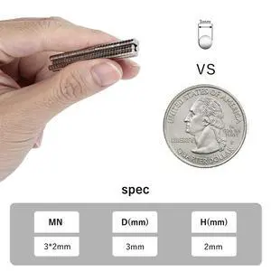 RHINOCATS 200Pcs 3x2mm Mini Magnets for Miniatures, DIY, Office, Hobbies, Crafts and Science RHINOCATS 200Pcs 3x2mm Mini Magnets for Miniatures, DIY, Office, Hobbies, Crafts and Science
