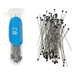 40mm 2# Stainless Steel Pins, 100 Pieces/Can for Entomology, Dissection and Butterfly Collections 40mm 2# Stainless Steel Pins, 100 Pieces/Can for Entomology, Dissection and Butterfly Collections